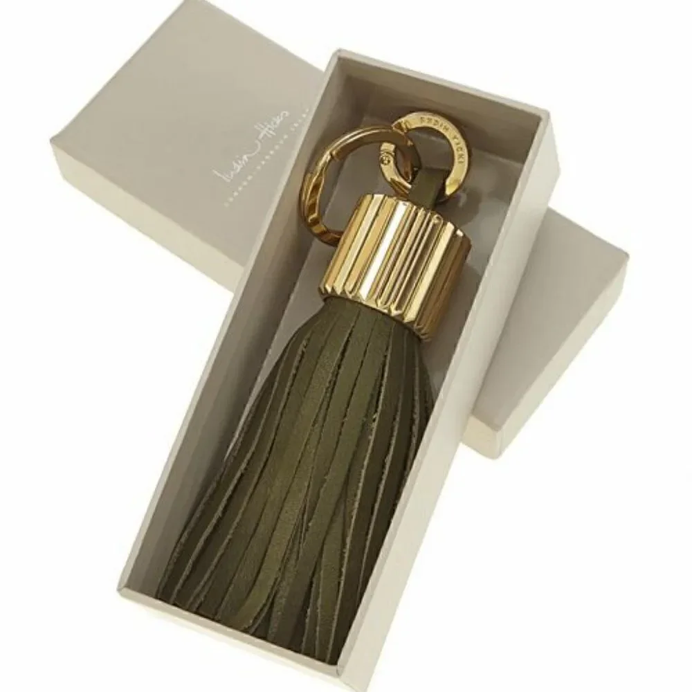 India Hicks Agra Tassel - Army - NWT